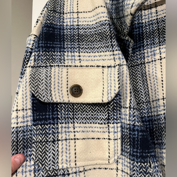 ❌SOLD❌NWT Time and Tru Women’s Size XL Shacket - Picture 2 of 9